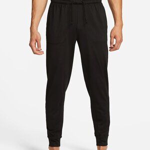 NWOT Nike Yoga Men's Dri-FIT Joggers XL Black/Black